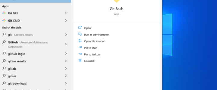 Git Bash App