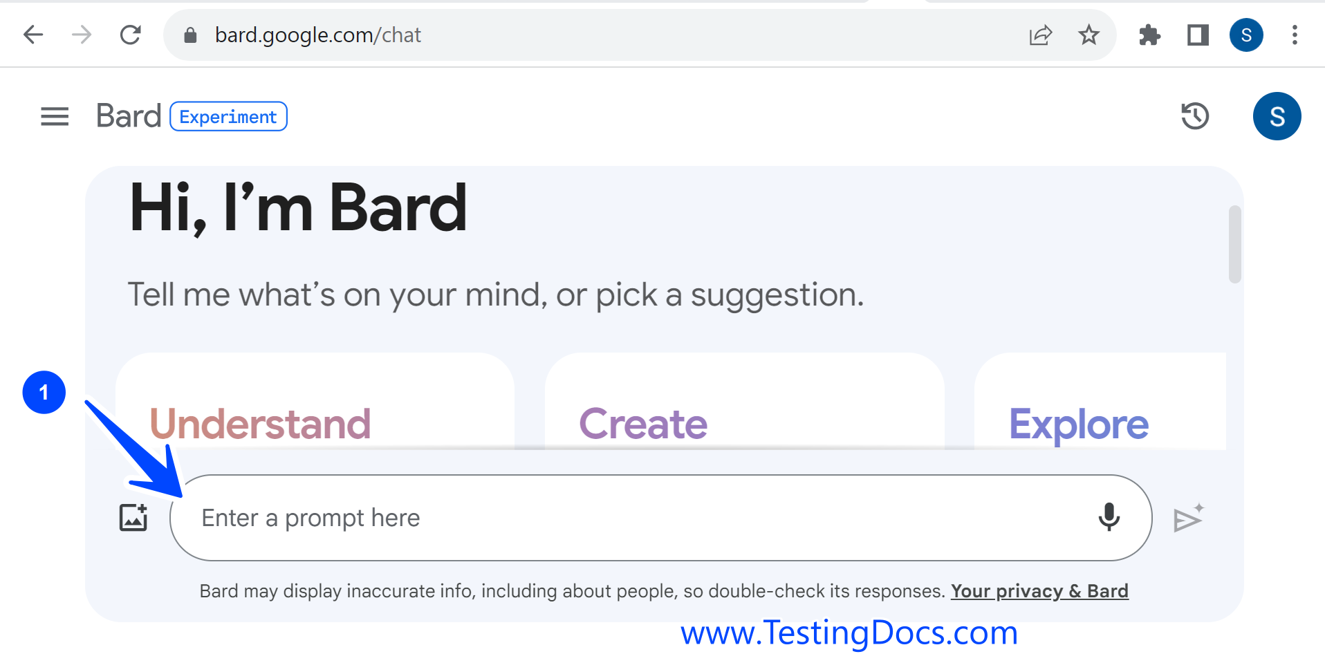 Google Bard AI Conversational Tool