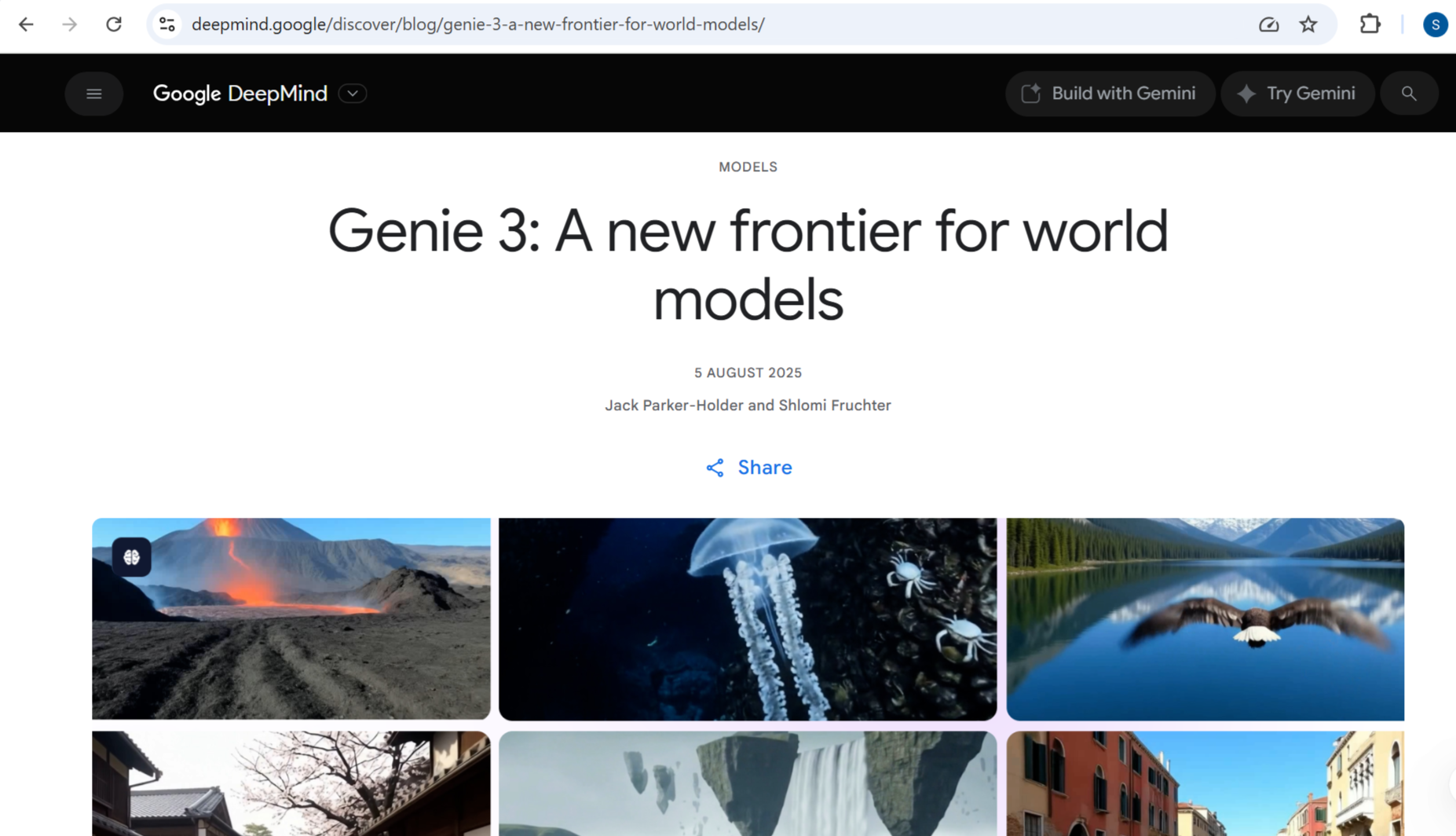 Google Genie AI - Genie 3