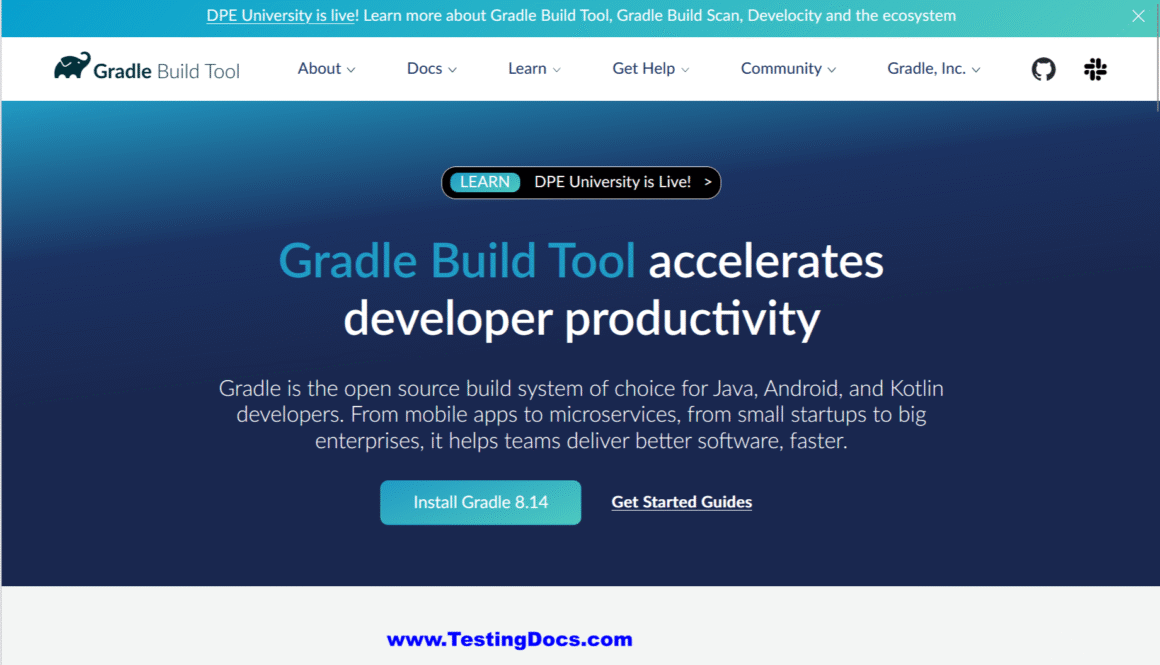 Gradle Build System