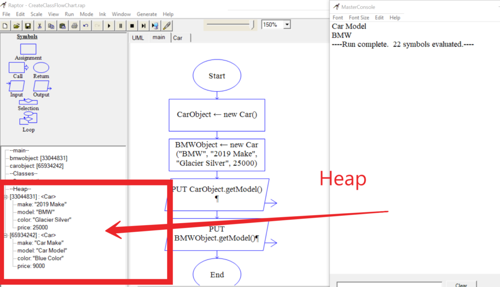 Create Class/Object in Raptor flowcharts - TestingDocs.com