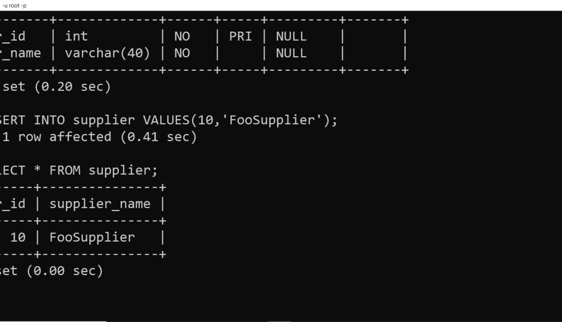 Insert Data MySQL Database Table