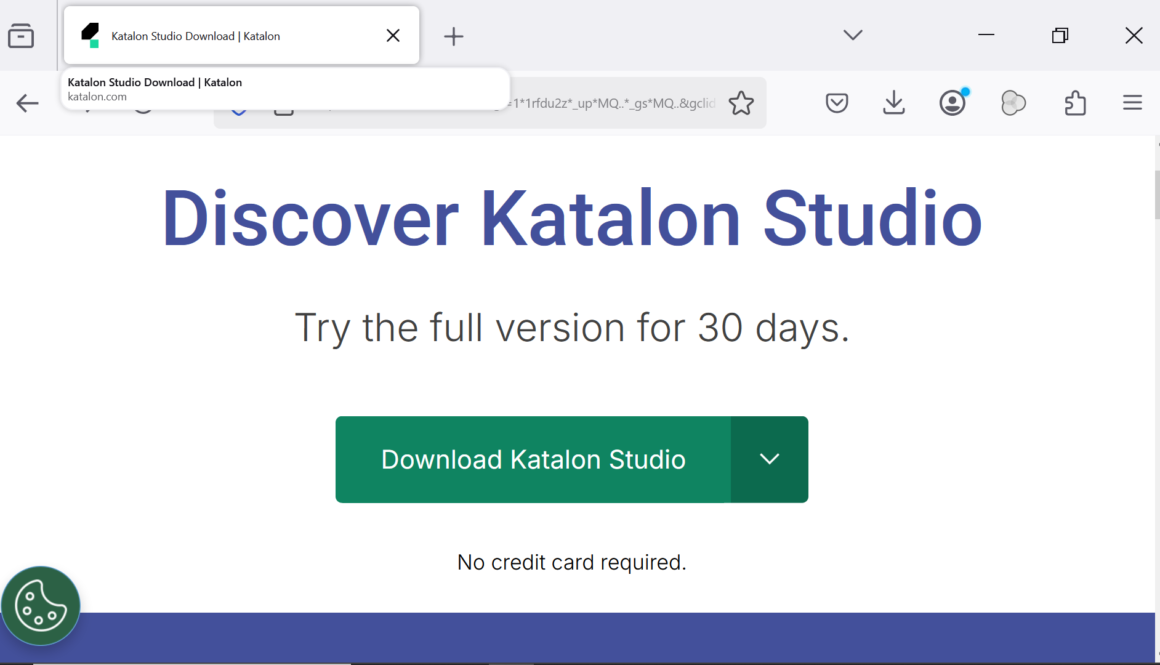 Install Katalon Studio