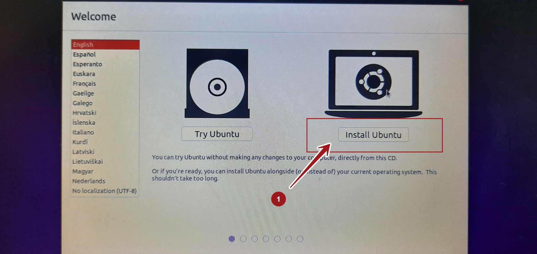 Install Ubuntu on Desktop