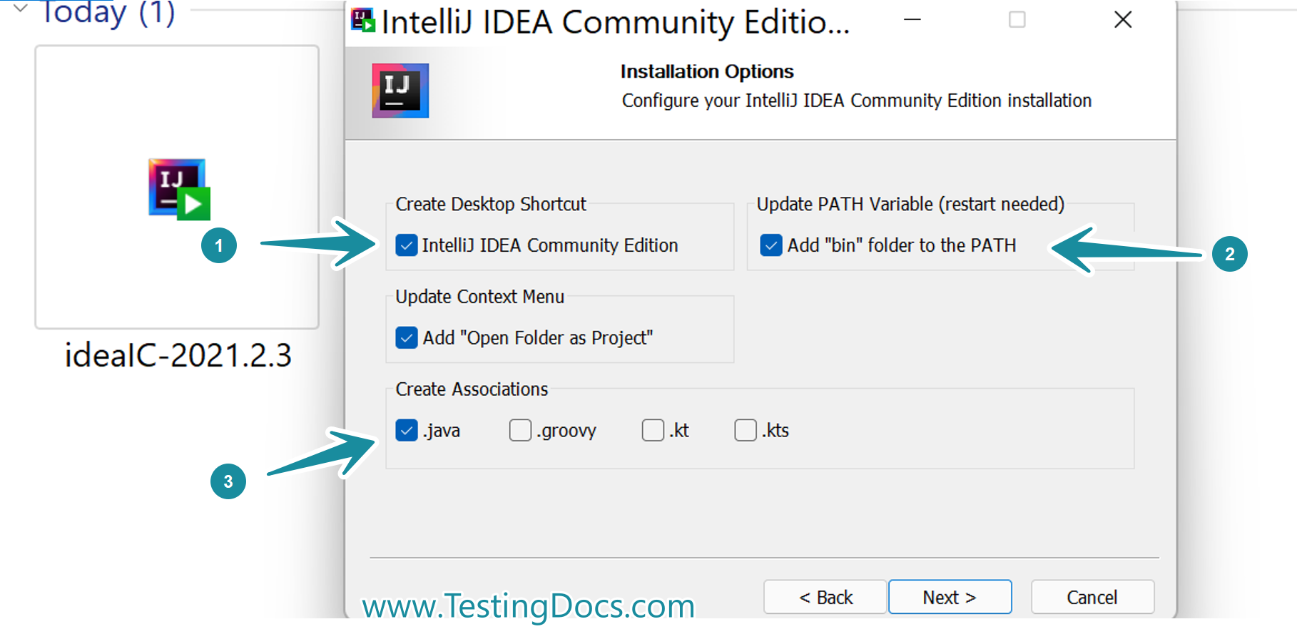 IntelliJ IDE Options Win11