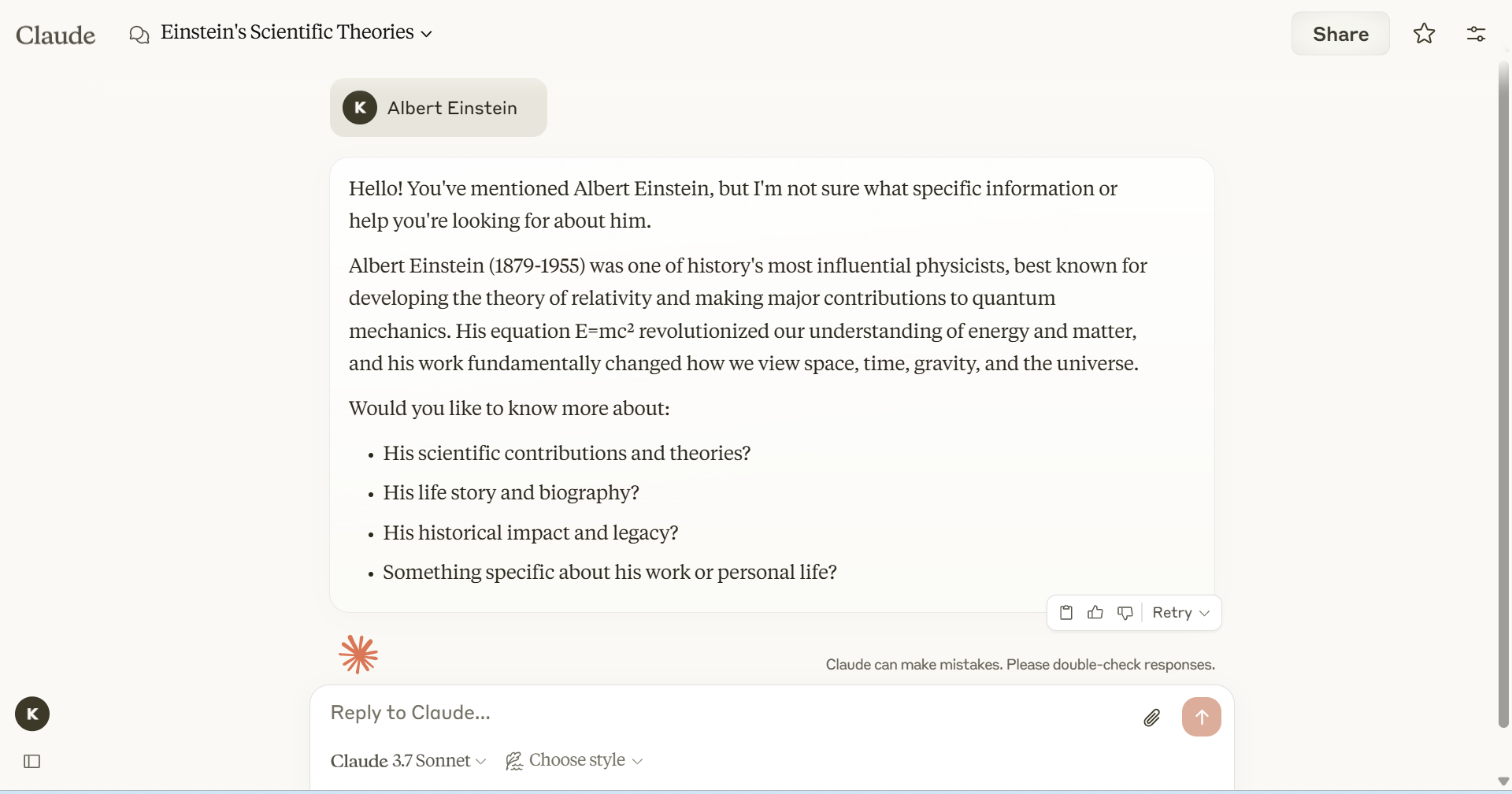 Introduction to Claude