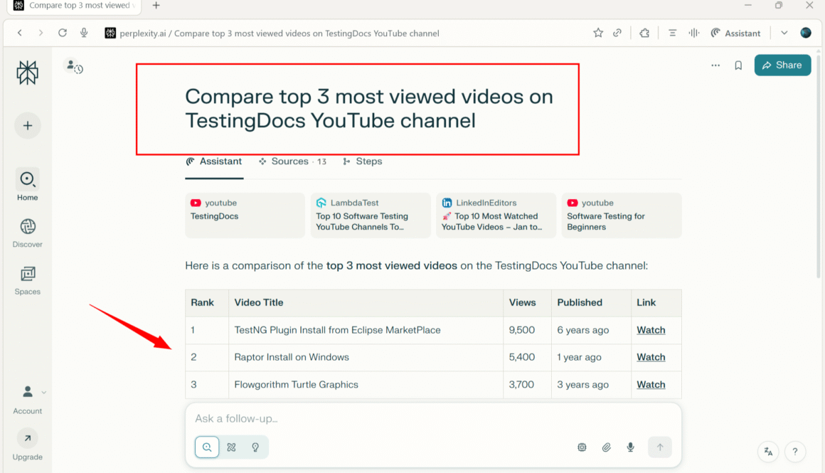 Introduction to Perplexity AI Assistant
