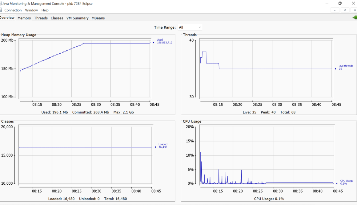 JConsole User Interface