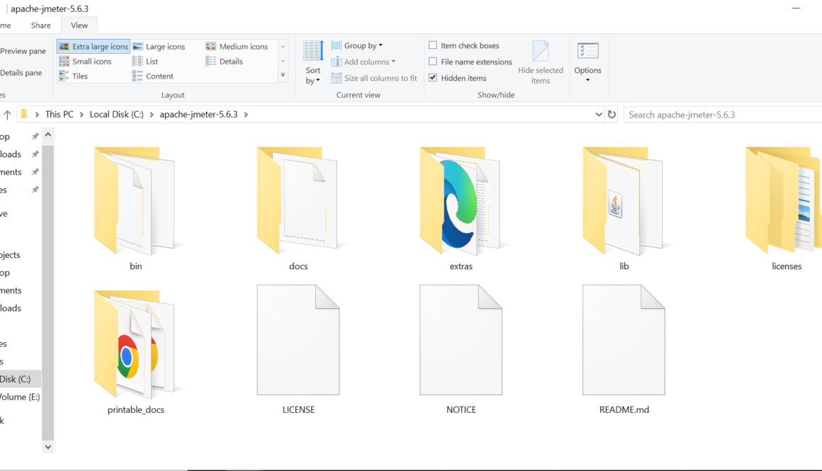 JMeter Directory Structure