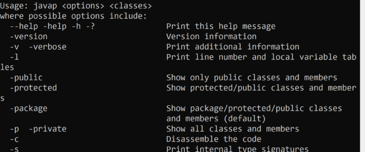 Java Class File Disassembler