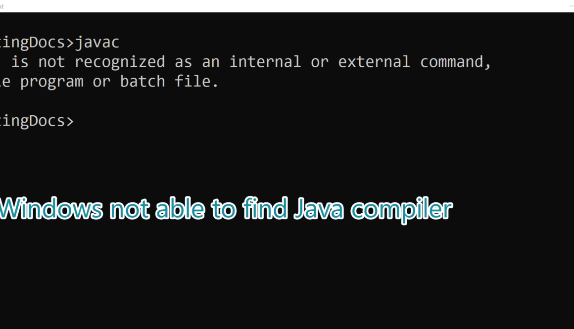 Java Error Message