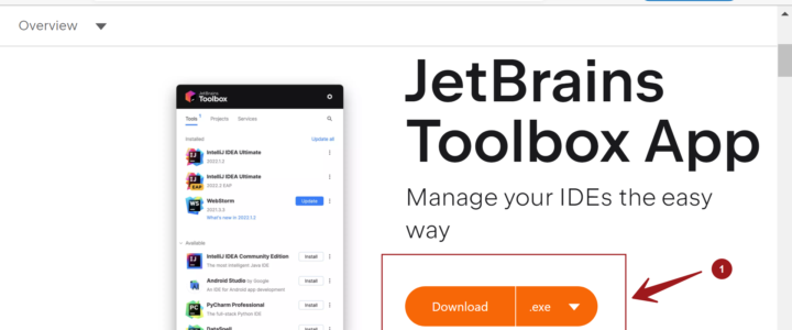 JetBrains Toolbox Application Download