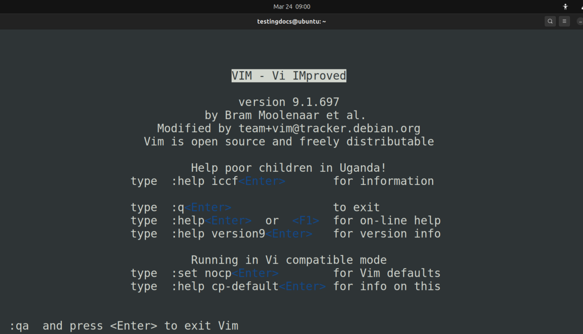 Linux Text Editors