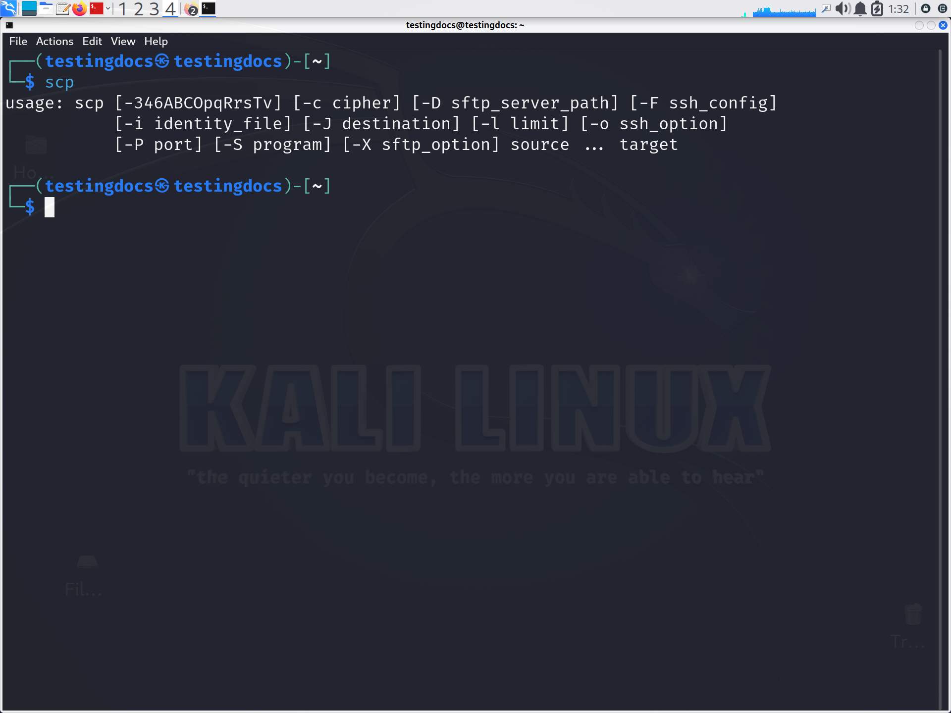 Linux scp Command