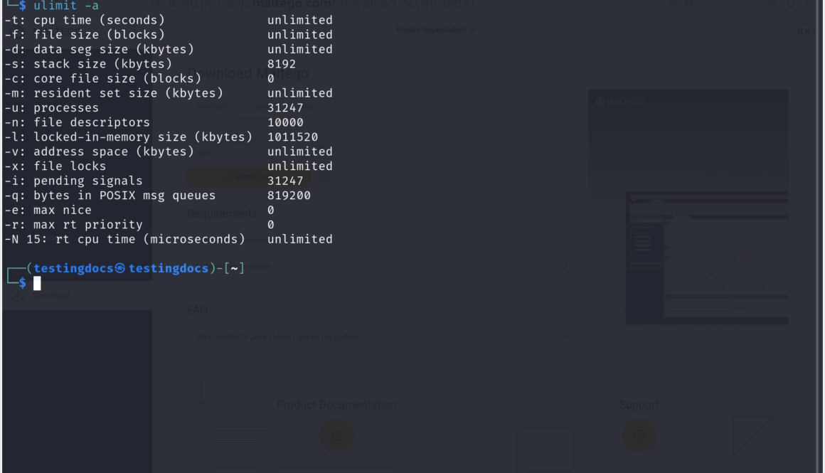 Linux ulimit Command