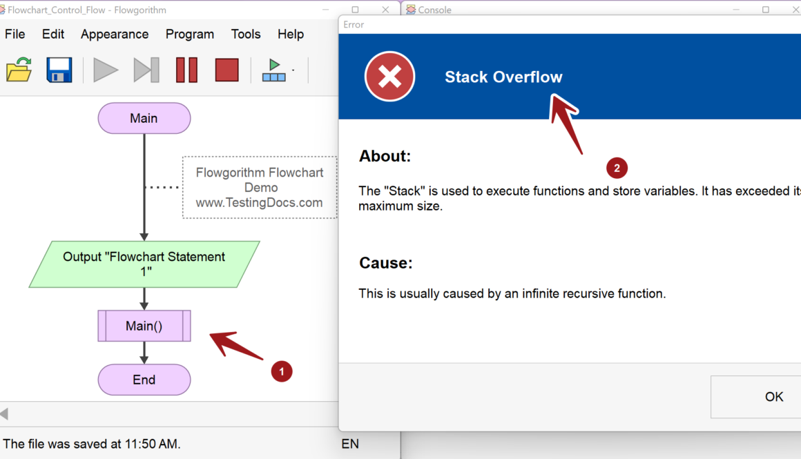 Main Invoke Itself Recursion