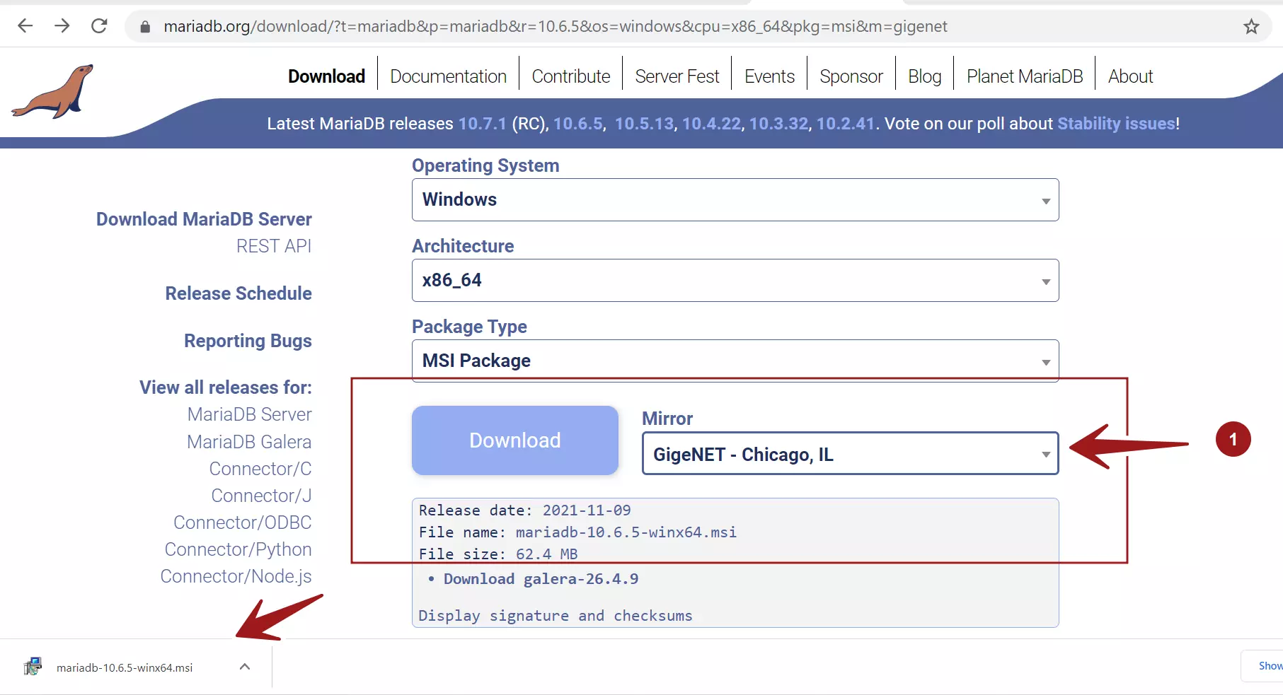Mariadb windows download best way to download photos from iphone to pc