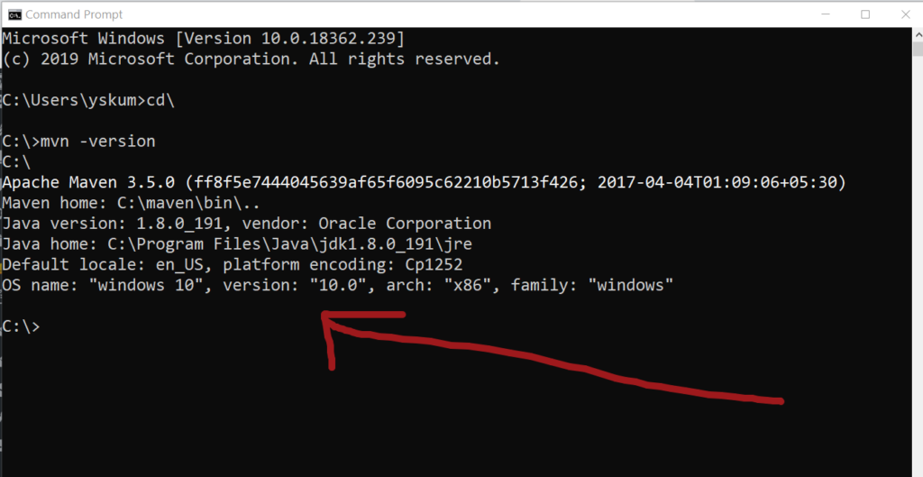 Setup MAVEN_HOME on Windows 10