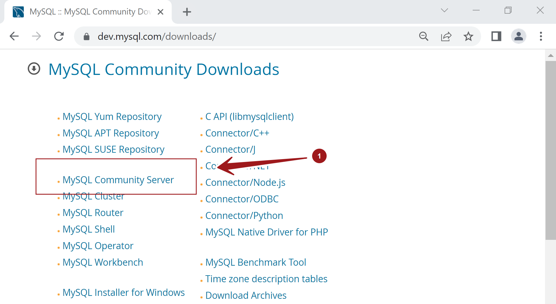 MySQL Community Downloads TDocs