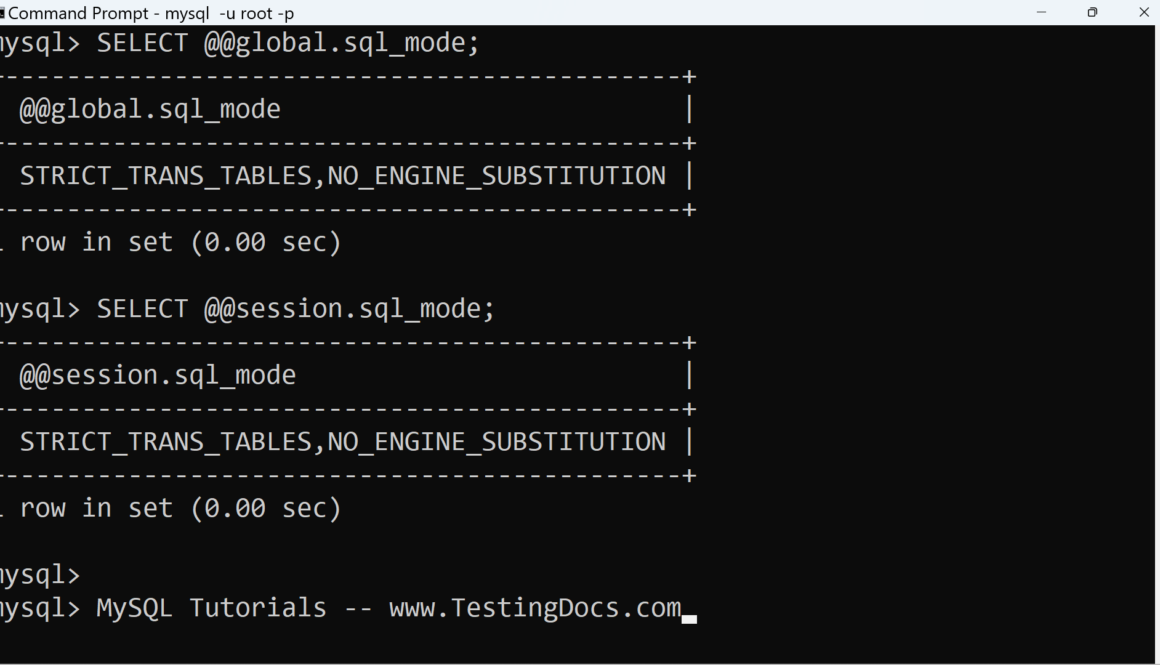 MySQL SQL Nodes