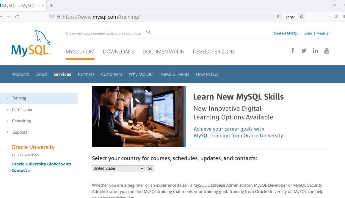 MySQL Training and Certification