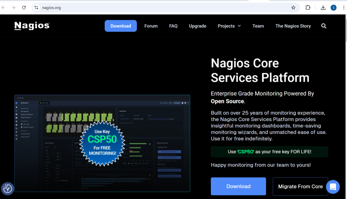Nagios Monitoring Tool