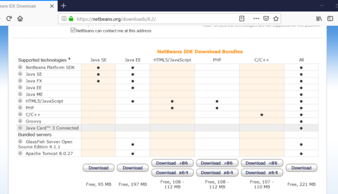 NetBeans IDE Download