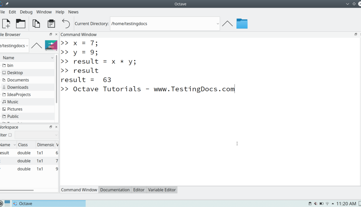 Octave Multiplication Operator