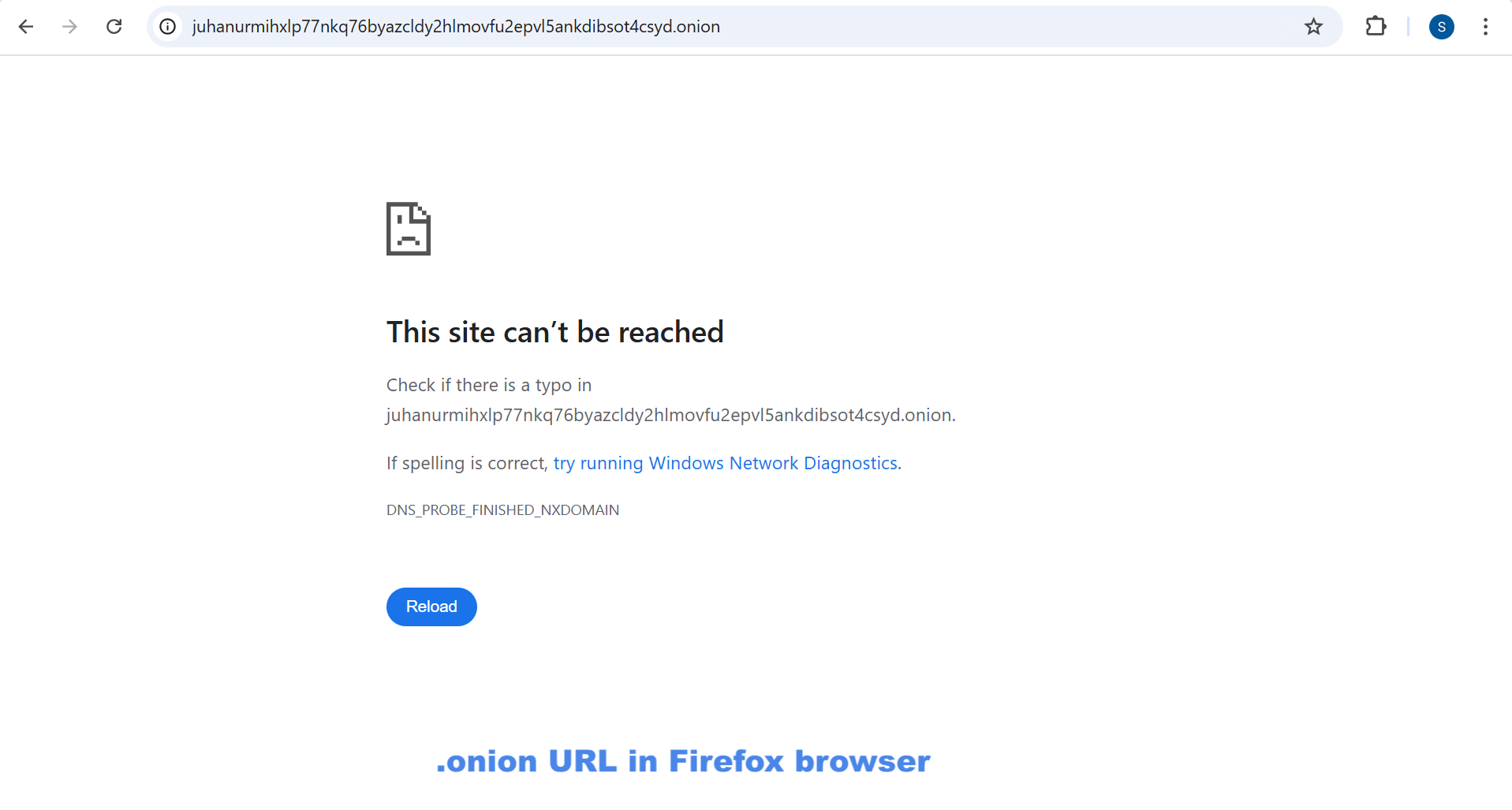 Onion web browser in Firefox