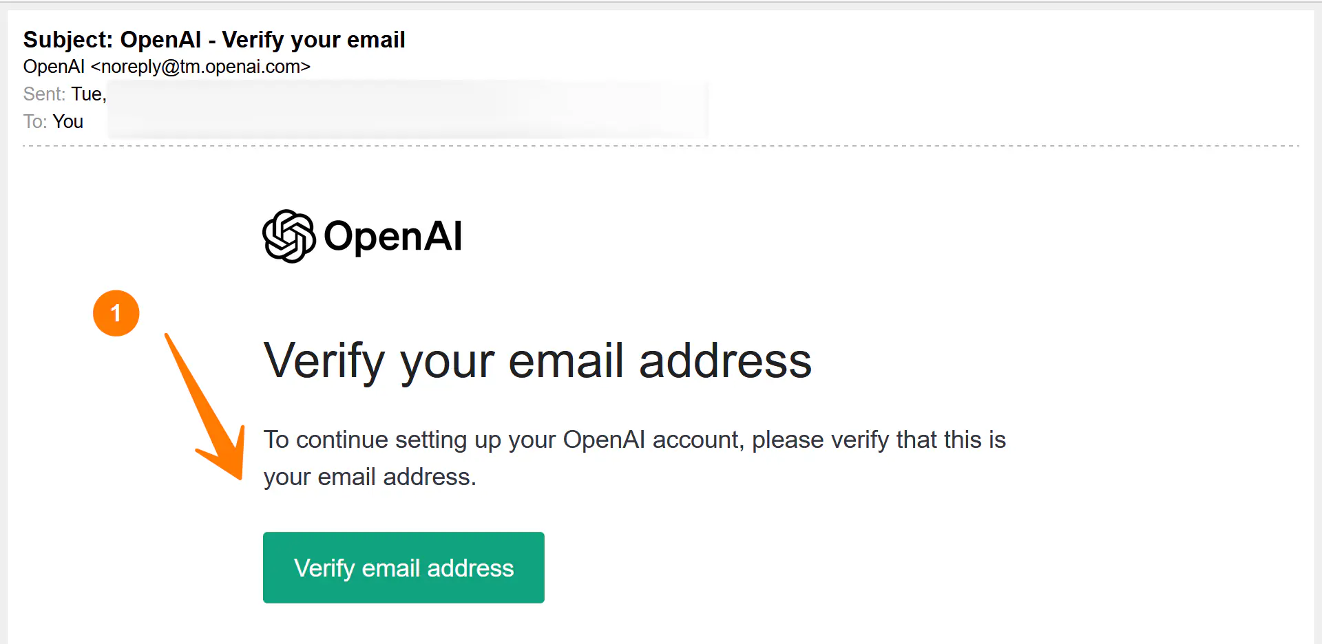 OpenAI Verify Email Address