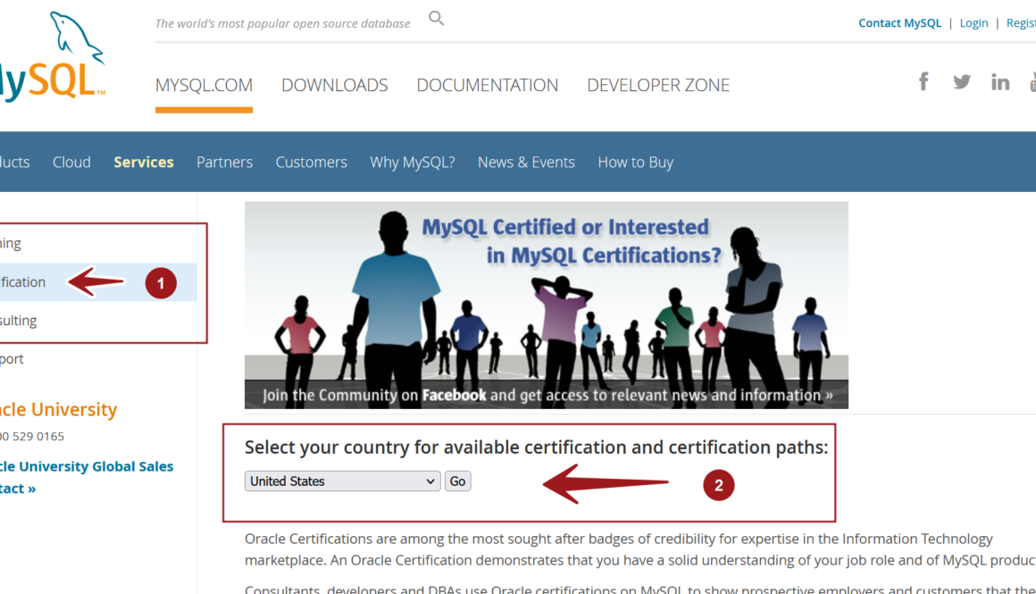 Oracle MySQL Certification