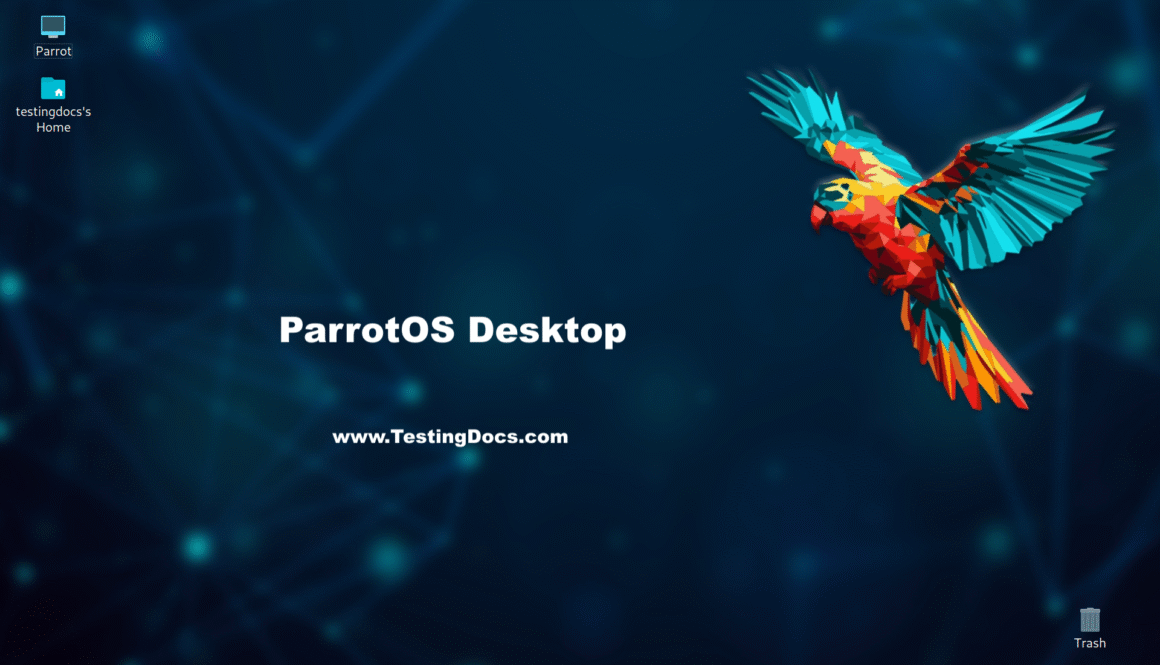 ParrotOS Debian-based Linux distribution