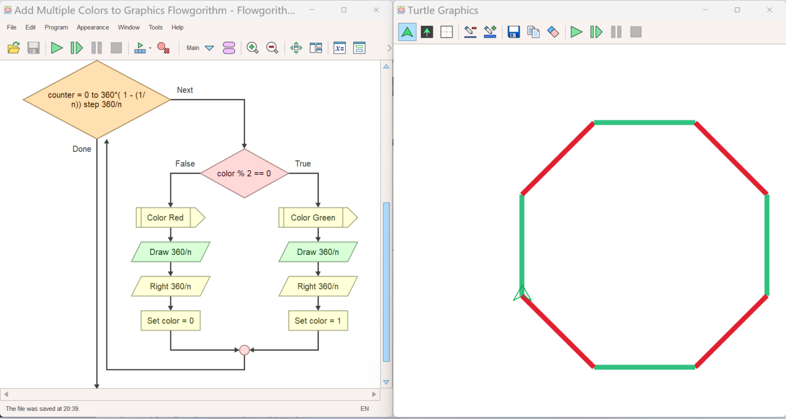 Flowgorithm Pen Symbol - TestingDocs.com