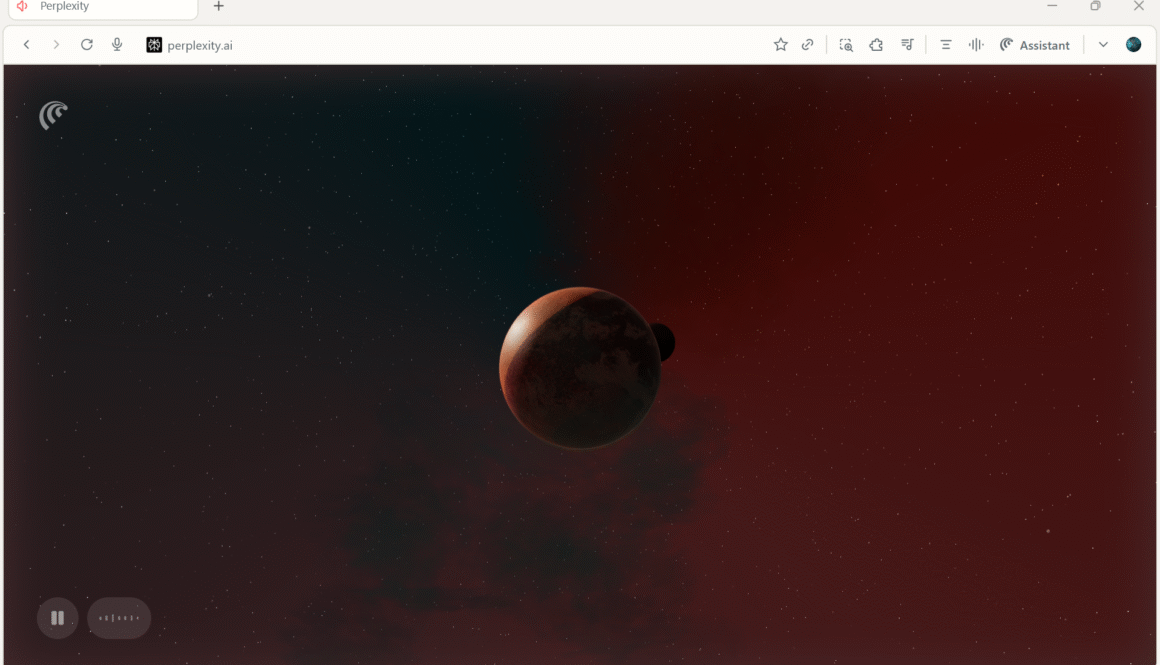 Perplexity Zen Widget
