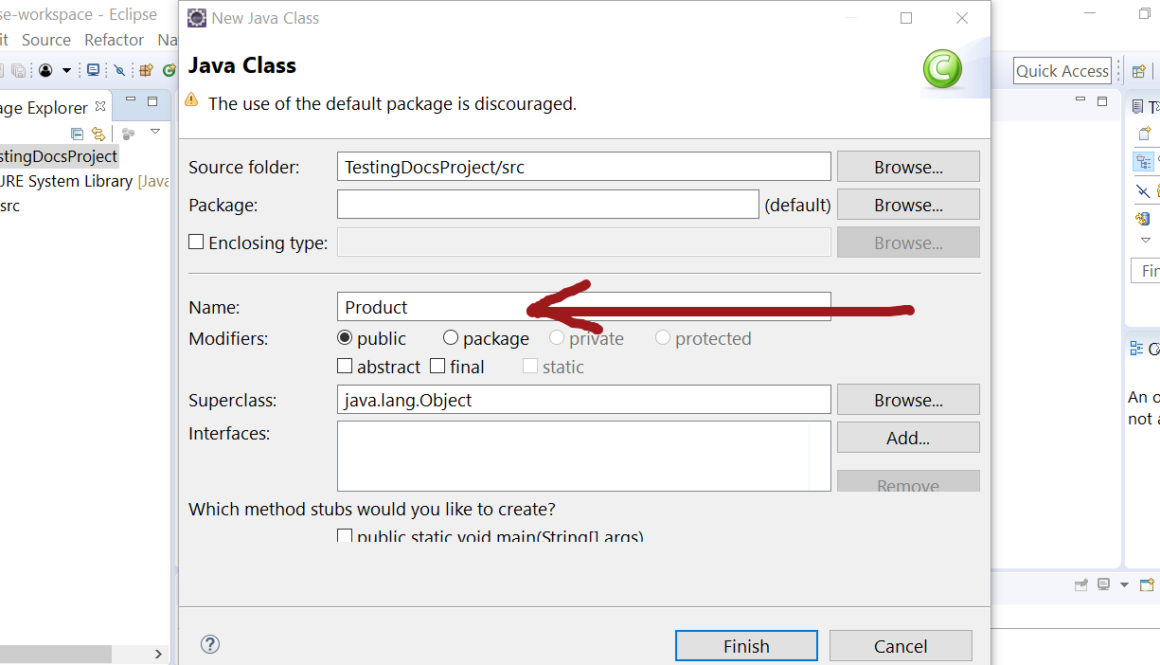 Generate Constructors in Eclipse IDE