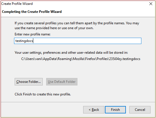 ProfileName CreateProfile