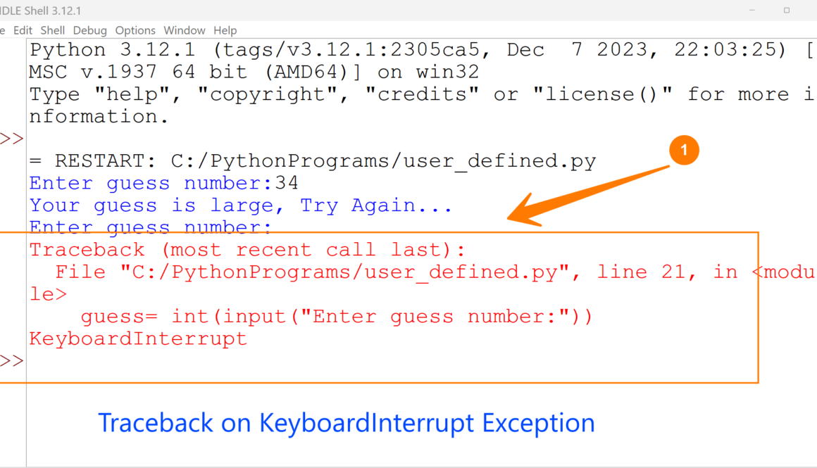 Python Exceptions