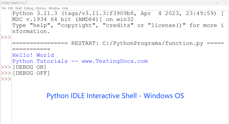 Popular Python IDEs | TestingDocs