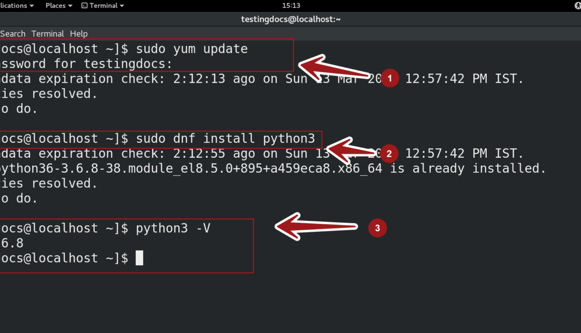 Python Install on CentOS Linux