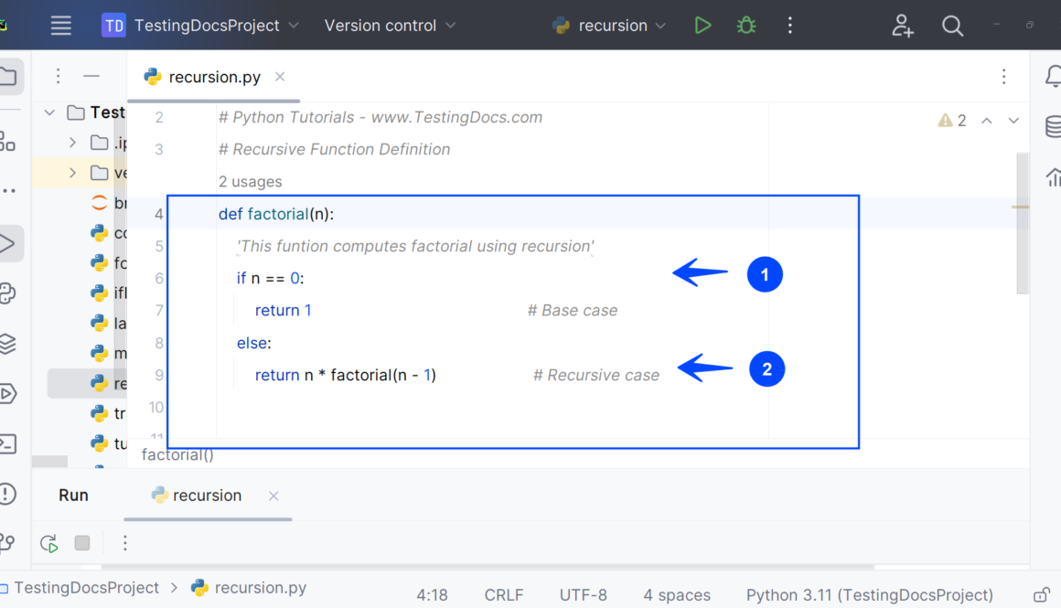 Python Recursion