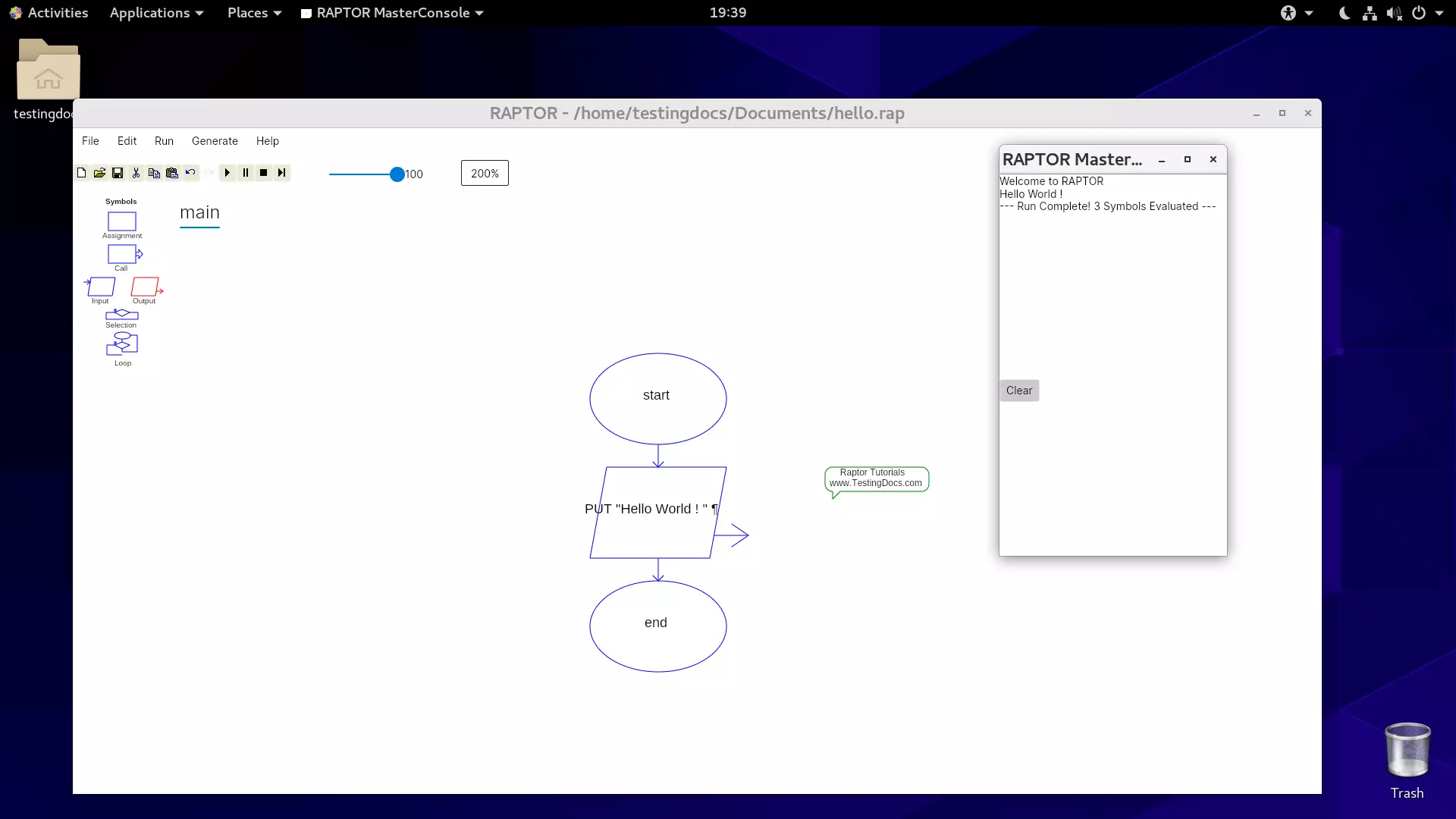 RAPTOR Avalonia CentOS Linux