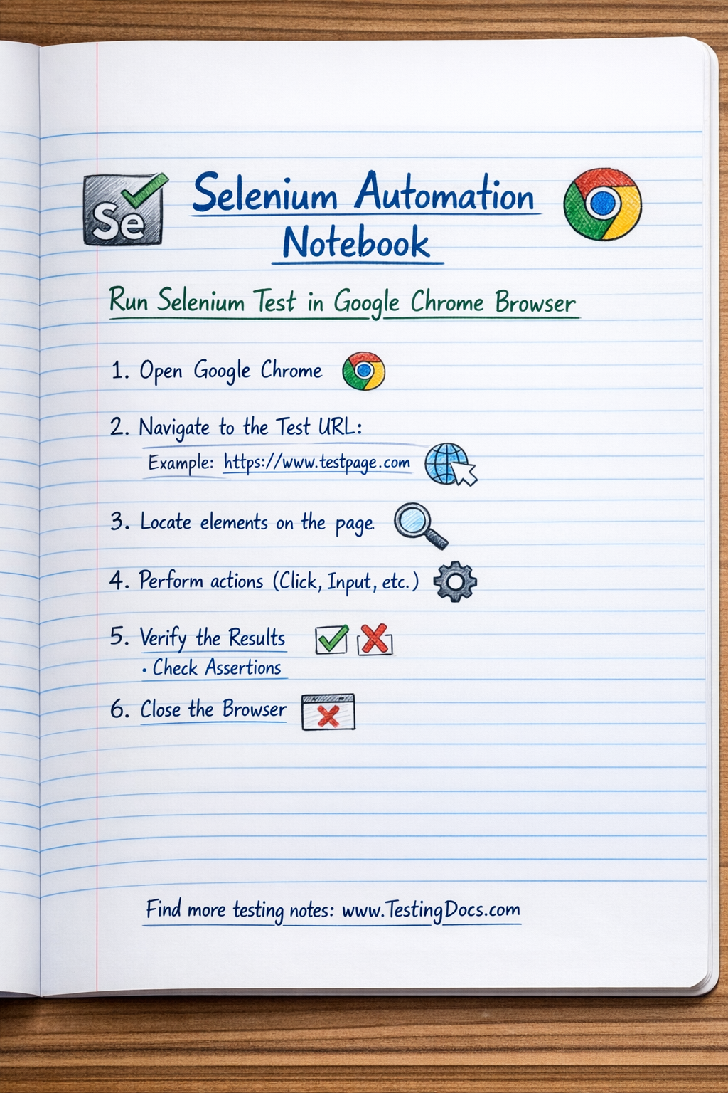 Run Selenium Test in Chrome Browser