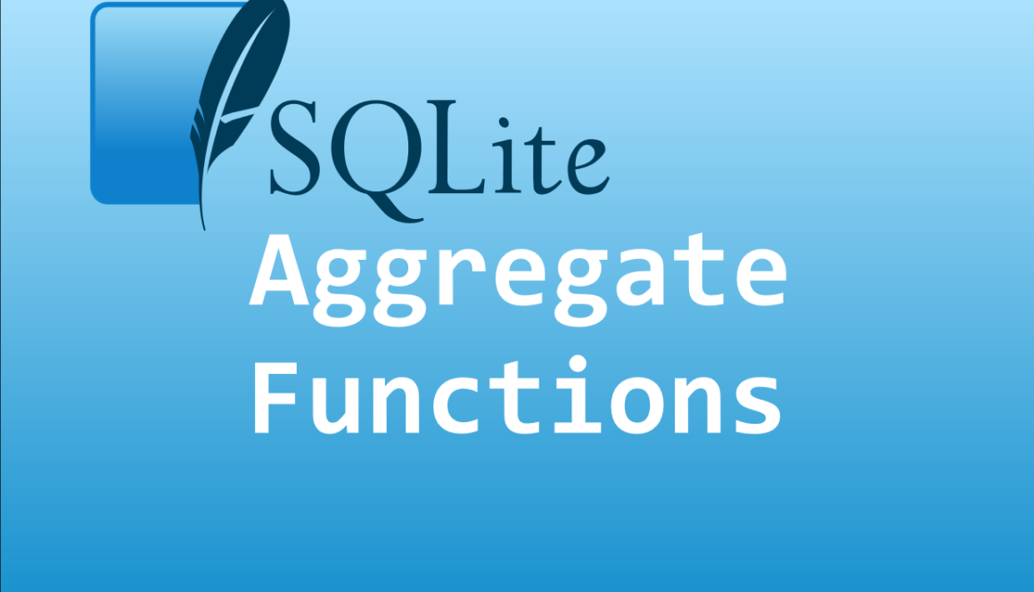 SQLite Aggregate Functions