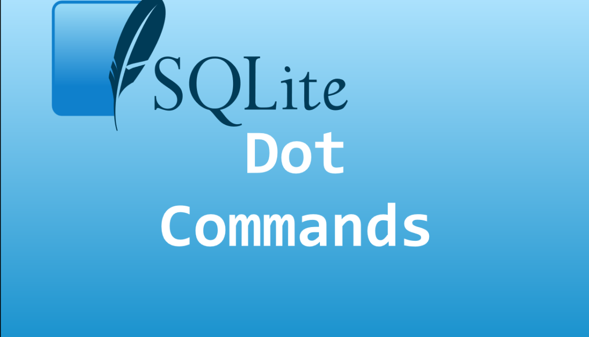 SQLite Dot Commands