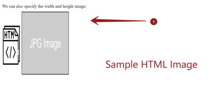 Sample HTML Image
