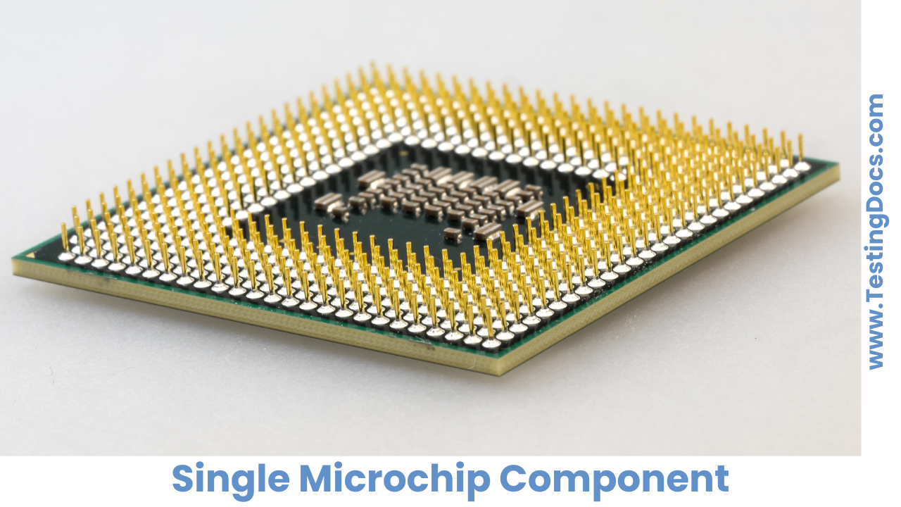 Single Microchip Component