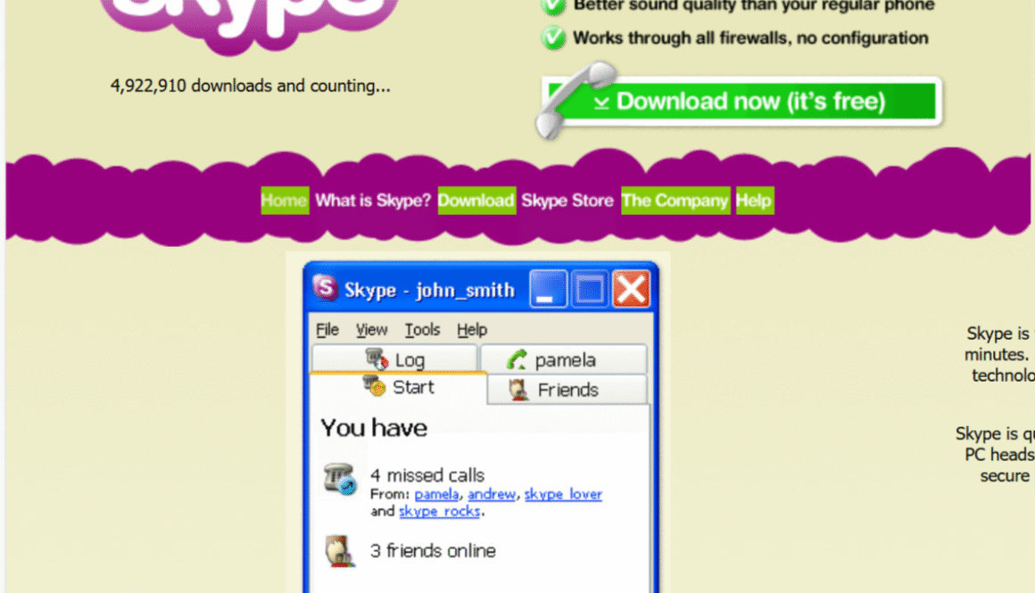 Skype Launch in 2003