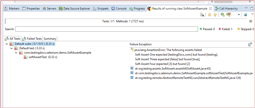 Customize SoftAssert in TestNG