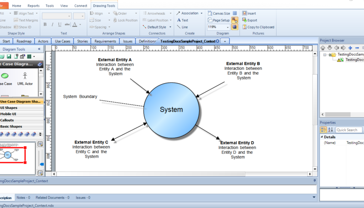 System Context Diagram CaseComplete