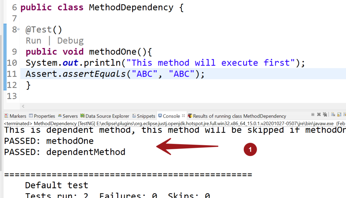 TestNG Framework Questions